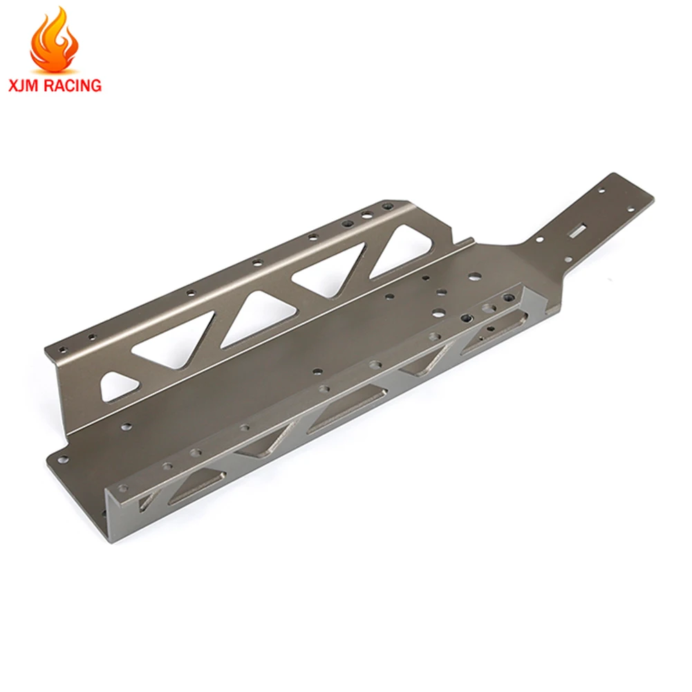 Metal Hard Big Bottom Chassis for 1/5 Hpi Rofun Baha Rovan Km Baja 5b 5t 5sc Rc Car Racing Toys Parts