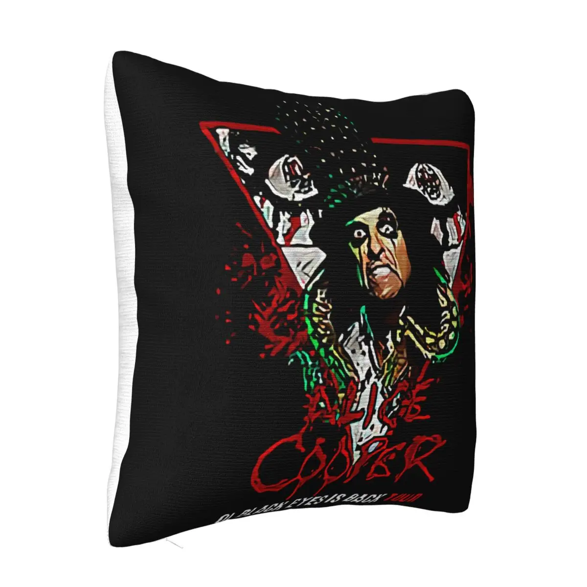 Alice Cooper Ol Black Eyes Is Back Size S 2XlWarmer Interested Pictures Cheap Sale Game Top Pillow Case