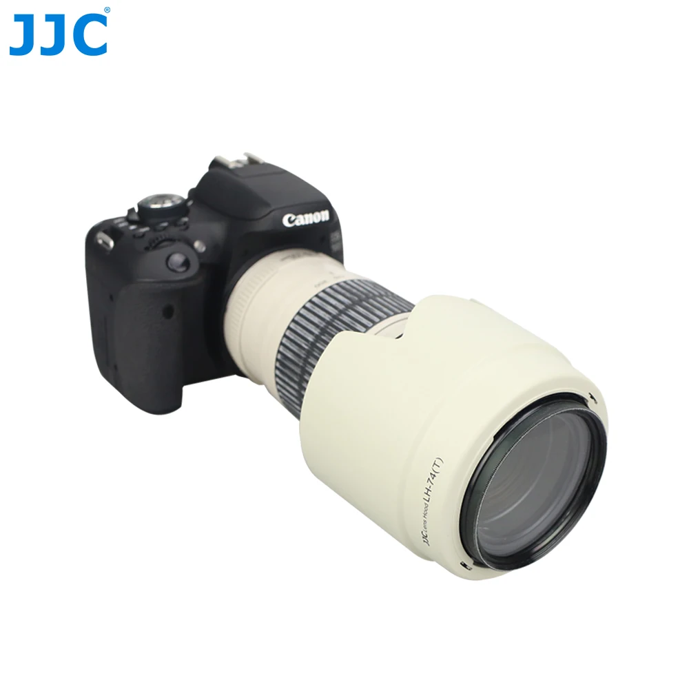 JJC ET-74 Reversible Camera Lens Hood Compatible with Canon EF 70-200mm f/4L USM &IS USM Lens for Canon EOS 1D 5Ds 6D 7D M6 RP