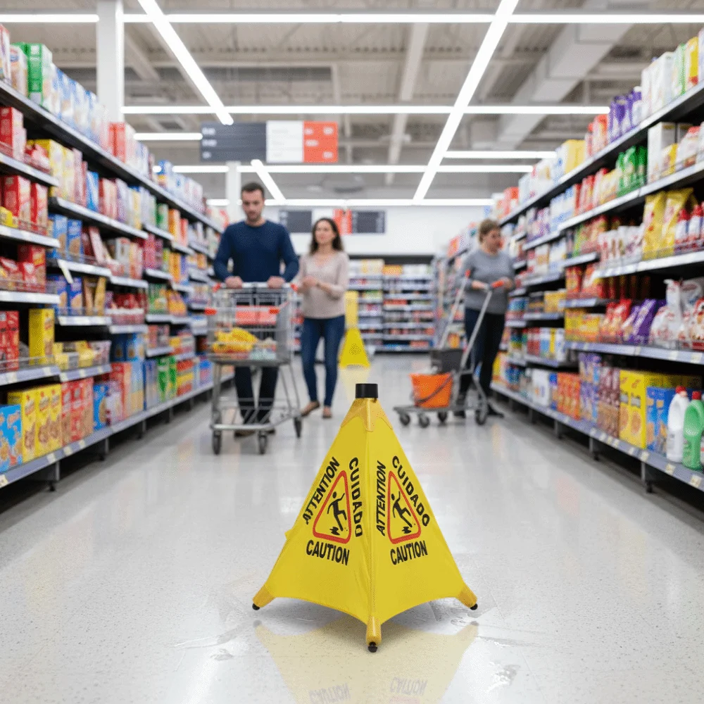 senal-de-precaucion-triangular-en-forma-de-cono-para-pisos-mojados-montable-en-pared-plegable-diseno-emergente-multilingue