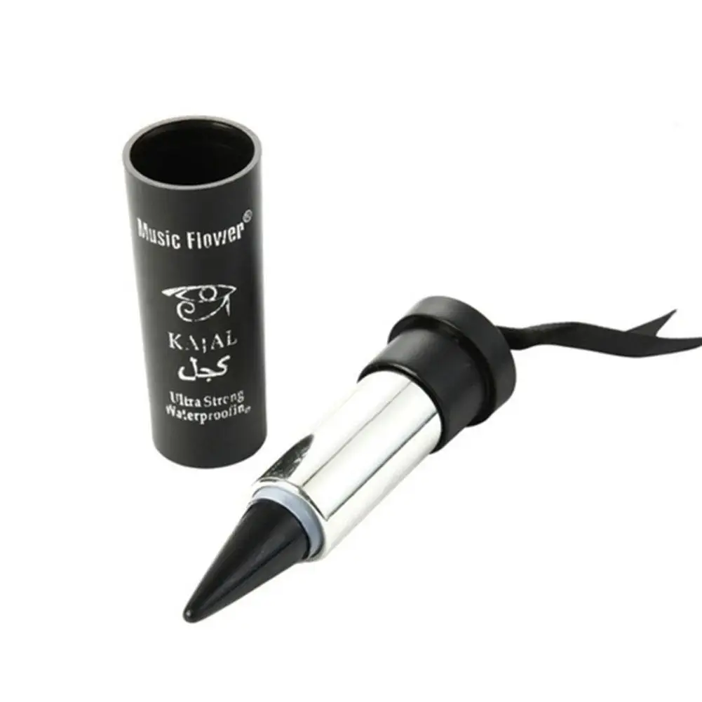 Matita per Eyeliner occhi fumosi da donna matita spessa occhi/Gel lungo blu colore nero 1 Eyeliner ultimo nero audace fodera impermeabile I4D9