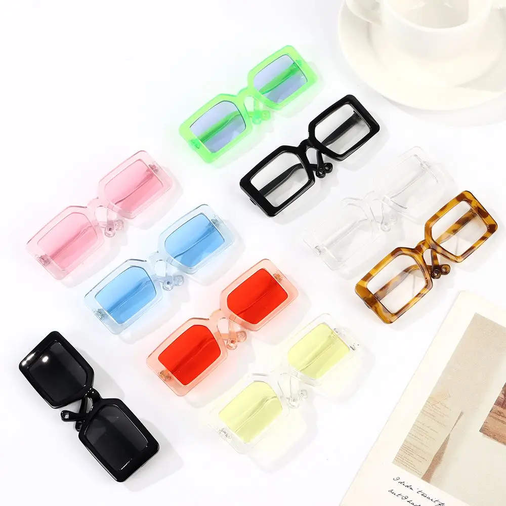 Fashioning Triangle Frames Mirror Photograph Props Dog Eyeglasses Cat Glasses Square Glasses Dog Sunglasses