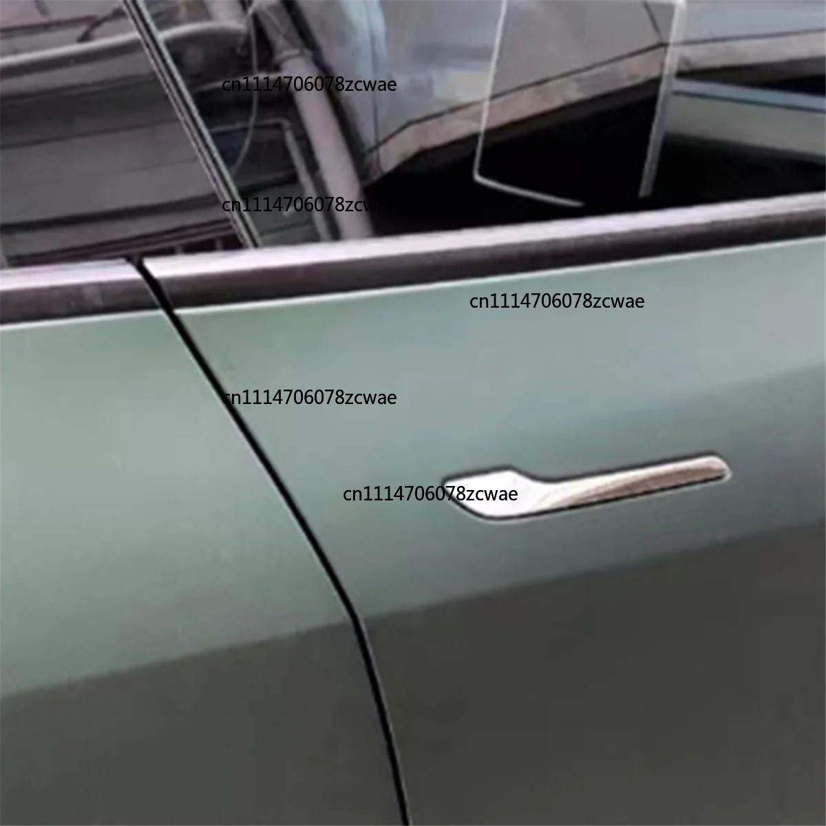 ZOCI-For Tesla Model 3 Y-Car Exterior Door Handle Cover Trim Sticker Trim