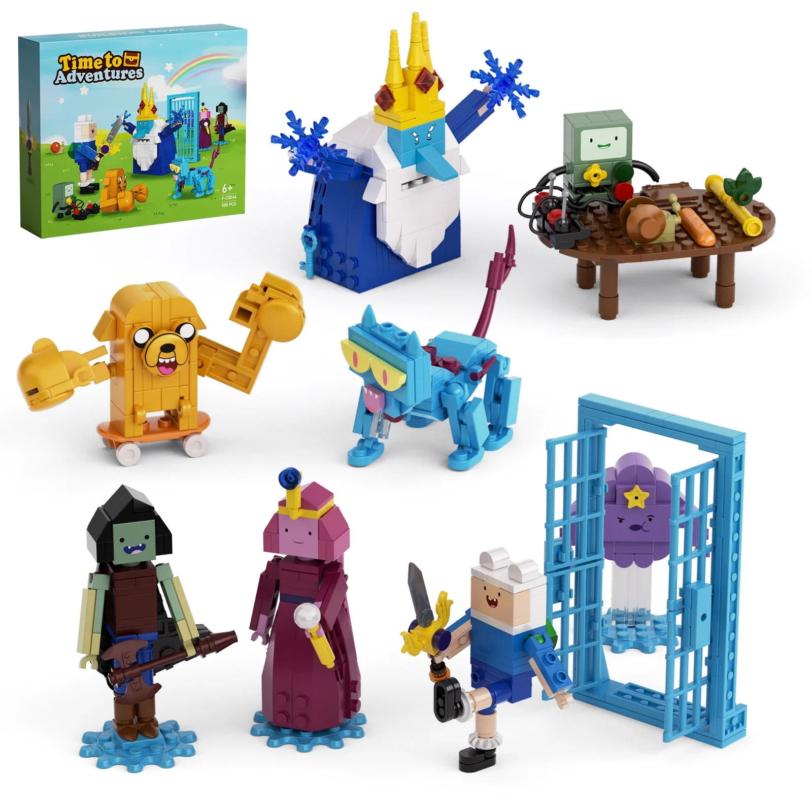 Adventures Times Figures Monster Building Block Set Ideas Animation Toys Boys and Girls Gifts