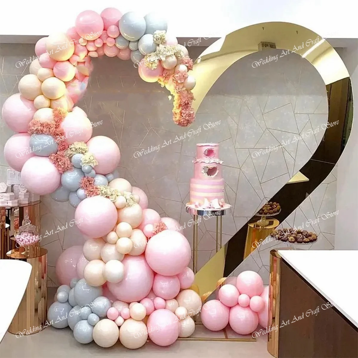 

1pcs gold/sliver Stage Platform Decoration Event Wedding Party Stage Floor for Event Wedding