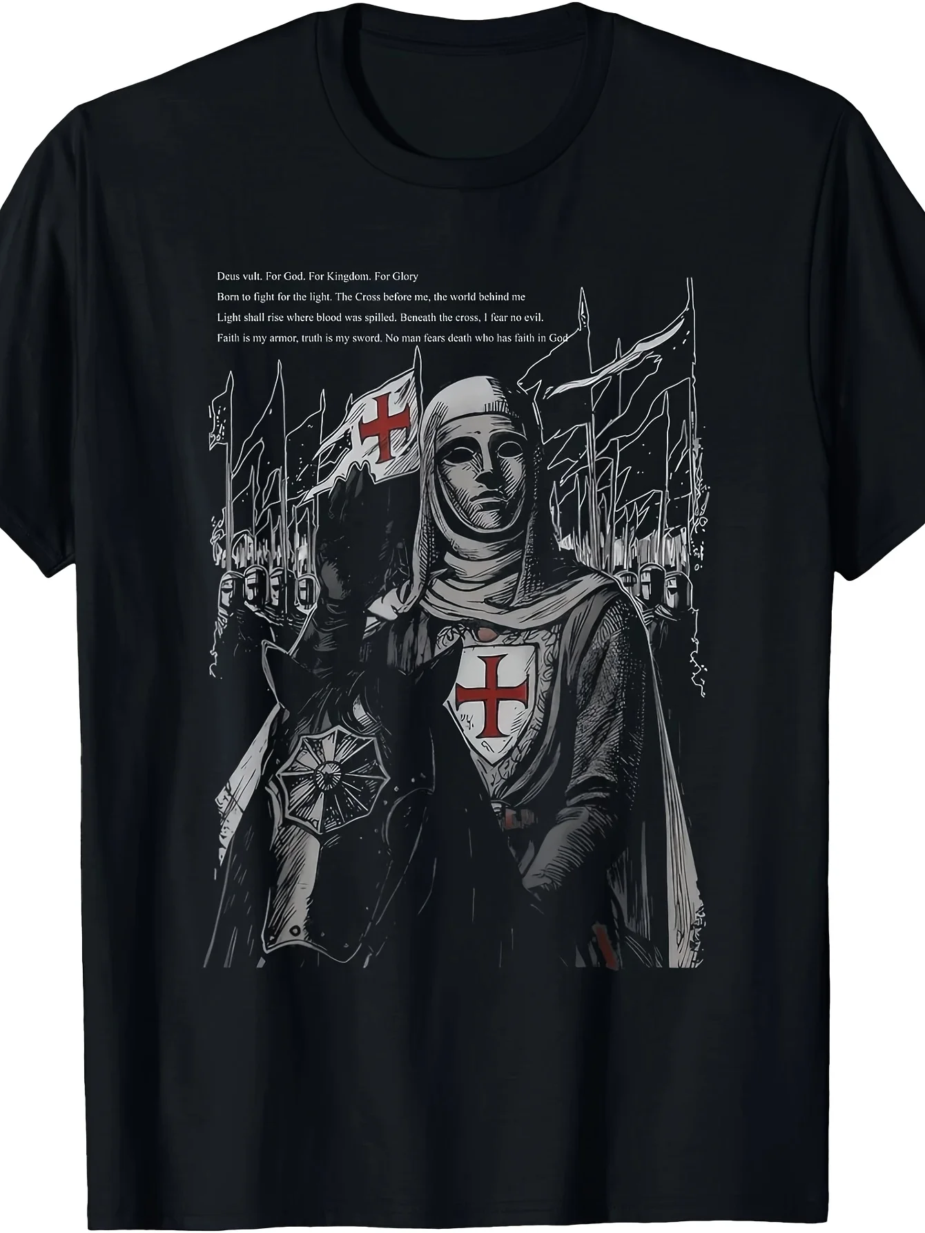 Rey Blanco de León IV, Rey de la Lepra | Camiseta Neutral de Estilo Casual, Apta para Todas las Estaciones, Unisex con Cuello Redondo