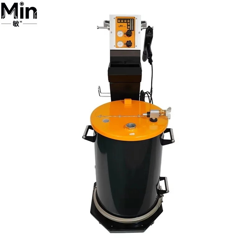 KF-K1 Electrostatic Powder Coating Spray with 60lbs Hopper Industrial Surface Coating Spraying Machinery