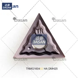 10pcs TNMG160402 HA MA inserti per tornitura TNMG lame in metallo duro integrale CNCLathe taglierina per acciaio inossidabile
