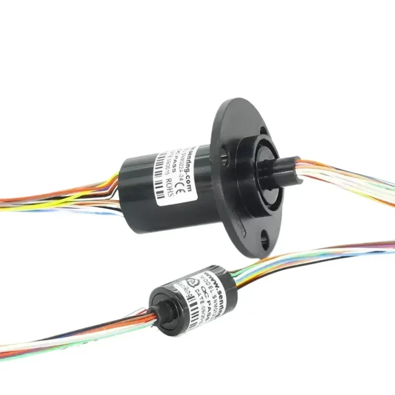 12.5mm Capsule Slip Ring 2A 2 4 6 8 12 18 Channel Mini Rotary Electric Collector for PTZ Camera Gimbal RC Excavator DIY