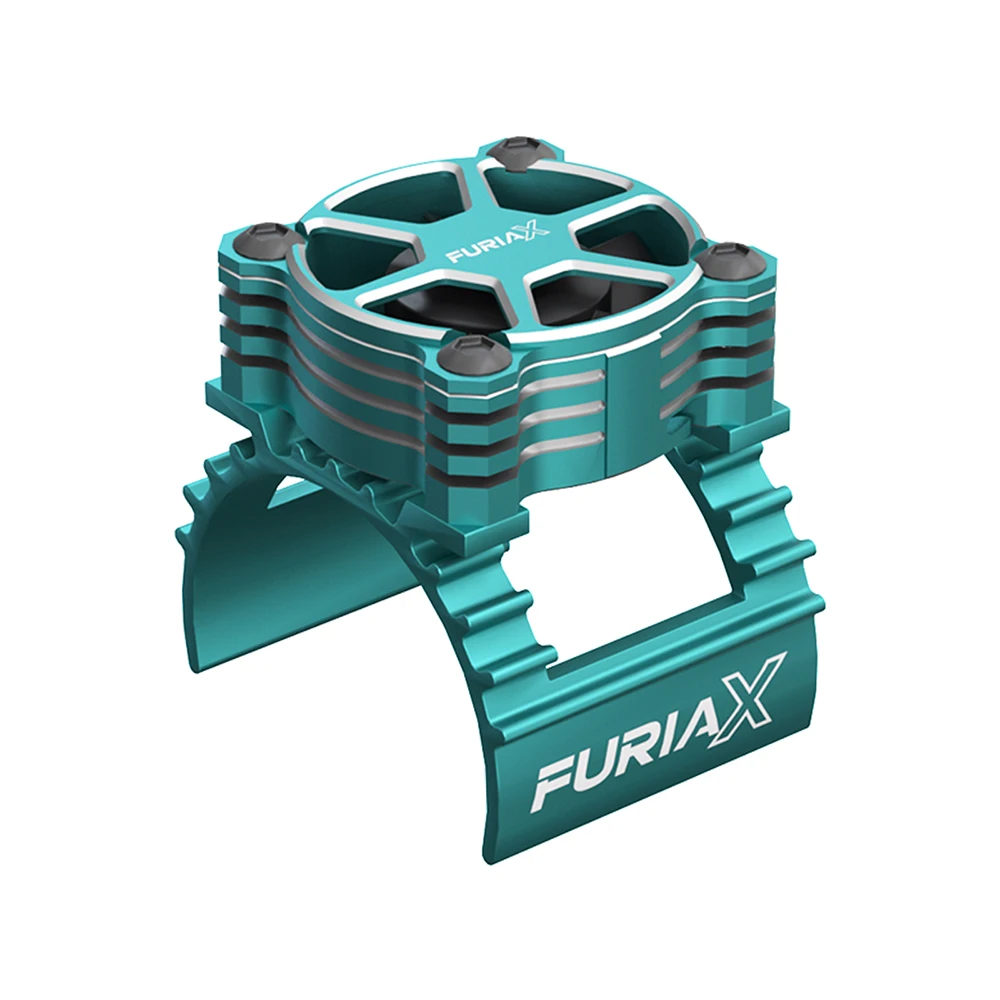SKYRC Metall-Lüfter, 28000–30000 U/min, CNC-Aluminium, 8,4 V, FuriaX CoolSink Pro Lüfter-Set für 1/10 3650 Motoren, ferngesteuertes Auto – Detail 2