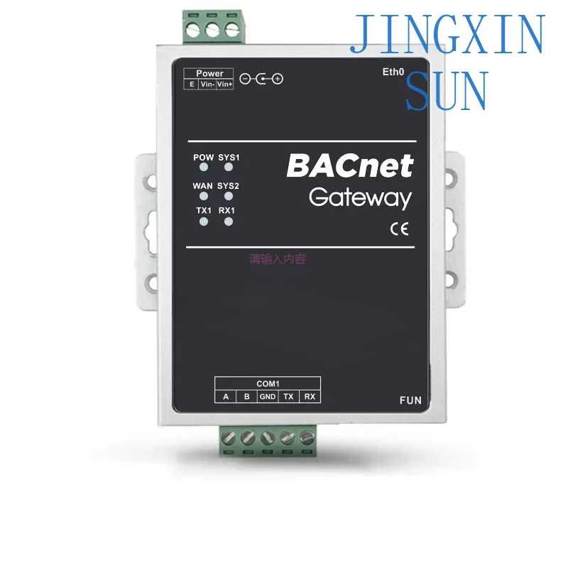 LMGateway101-B BACnet Gateway Modbus, OPCUA, PLC, Mbus To BACnet IP/MSTP Protocol