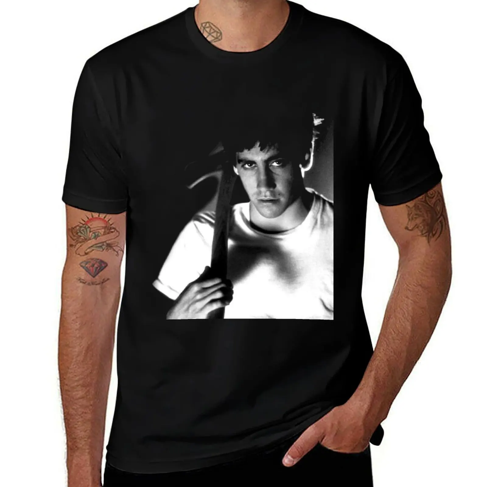 

Donnie Darko Axe Scene T-Shirt t shirts designer man t shirt cotton T-Shirt