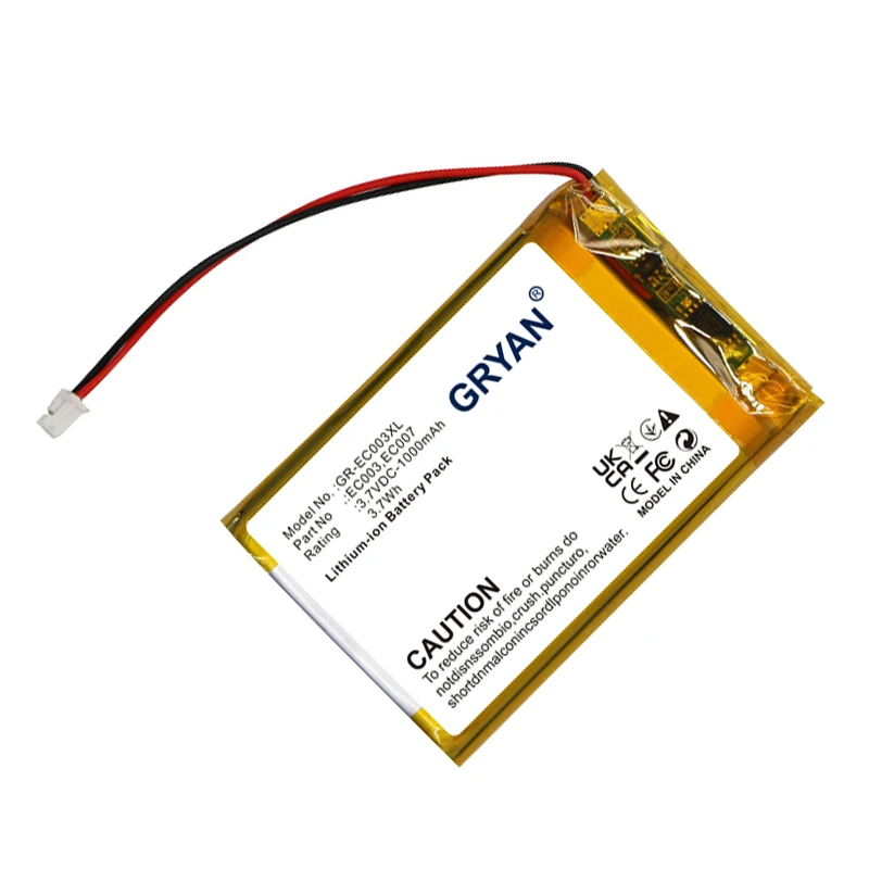 EC003 EC007 Battery For iPod Mini M9804 M9801 M9802 M9806 W065 M9807 A1051 M9805 4GB MP3/4 1st 2nd Gen + Free Tools