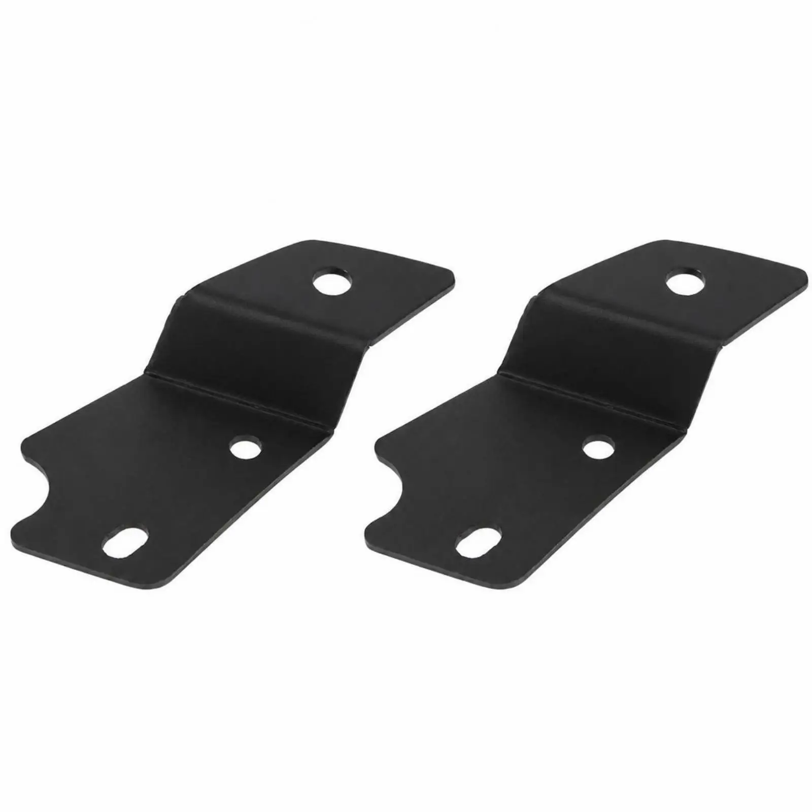 4x4 Truck A-Pillar Light Mounting Brackets High-Strength Black Iron A-Pillar Light Brackets Custom Fit for Nighttime Trail Use,