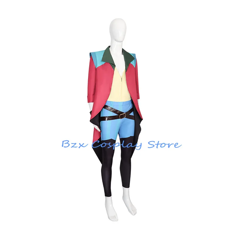 Mollymauk Costume Tealeaf Cosplay Anime The Mighty Nein Cos Outfit Prop Wig Set Halloween Christmas Play Uniform view 4