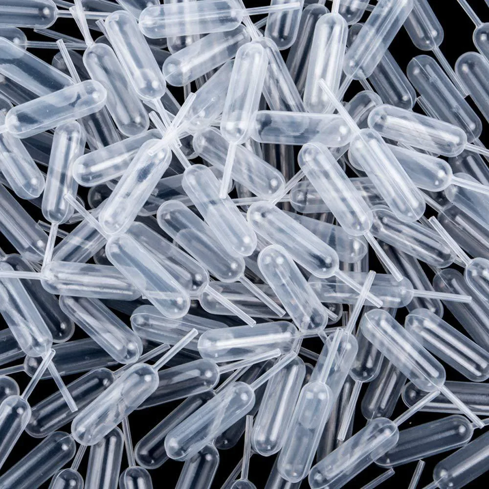 50 Pieces/pack 4ML Plastic Straw Suitable for Baking Squeeze Straw Disposable Jam Syringe Baking Straw