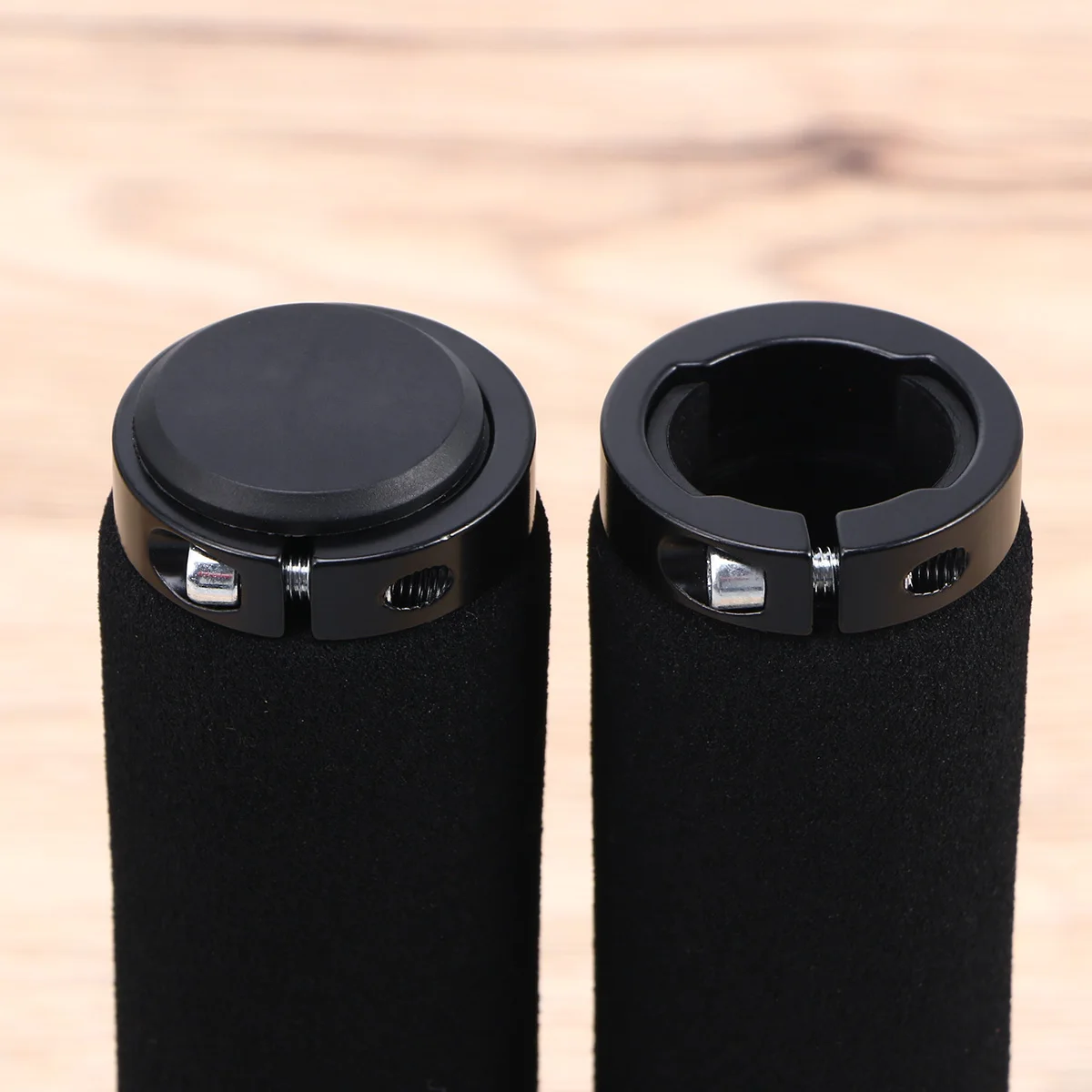 

Sponge Bike Handlebar Grips Ergonomic Rubber Shock Absorbing Comfortable Protective Hands Pain