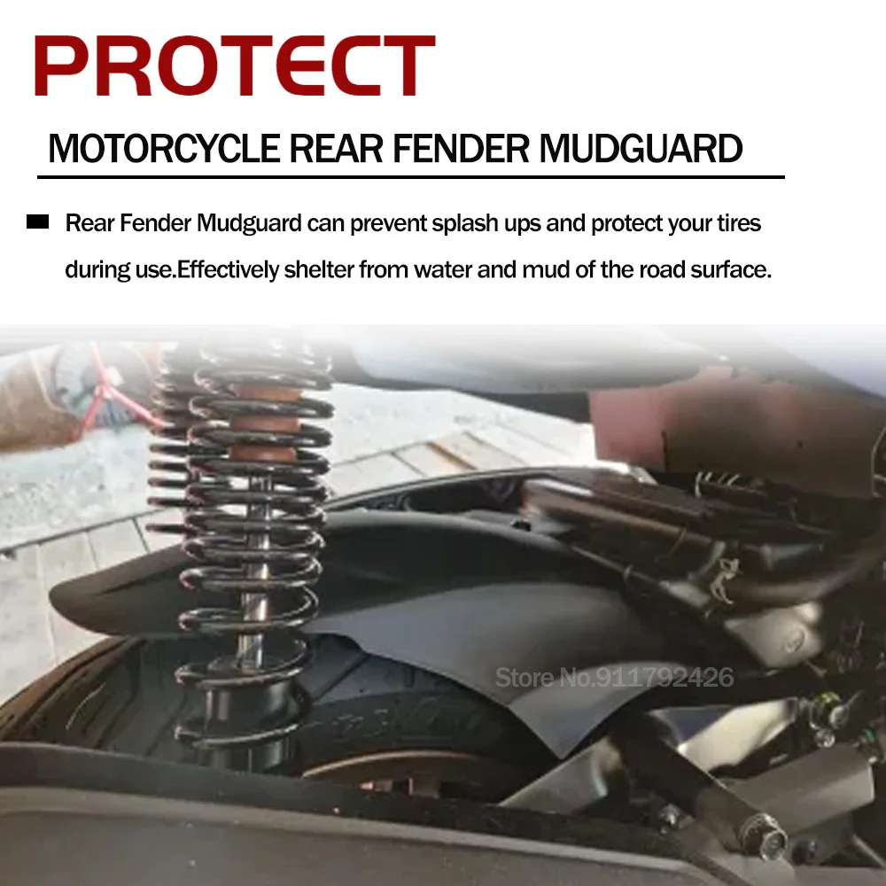 Motorcycle Rear Fender Extender For Honda Forza350 NSS350 2020-2025 2026 For Forza 350 NSS Mudguard Extension Mud Splash Guard