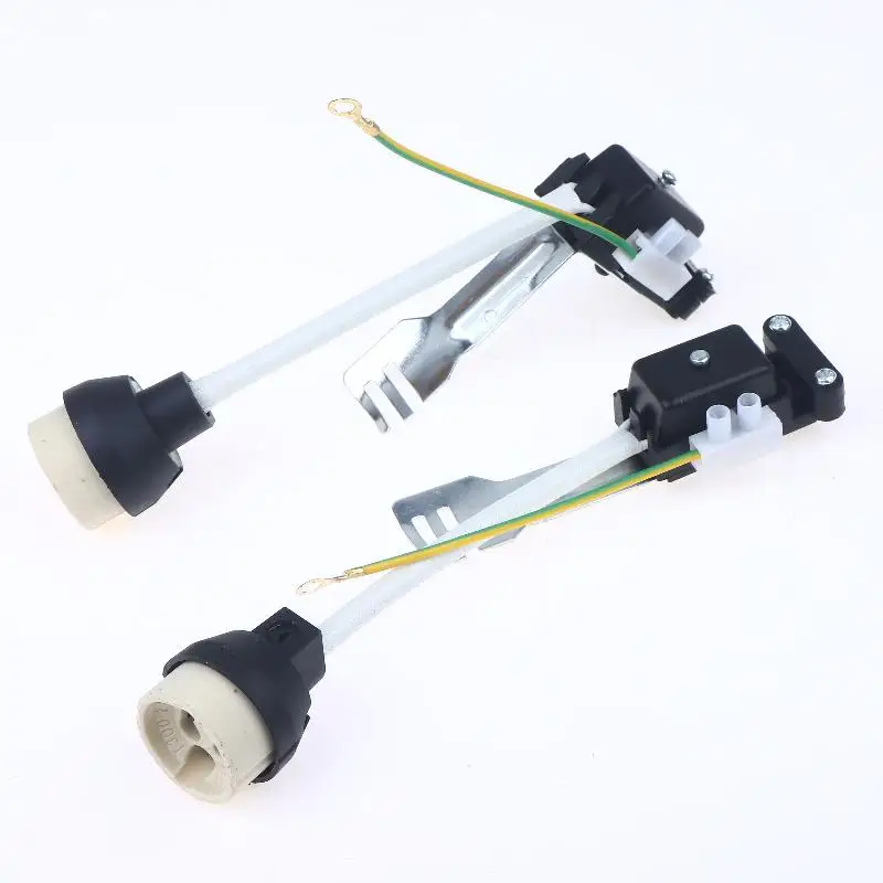 1Pcs 18cm Nylon Wire PV Wiring Terminal Junction Box GU10 Halogen Bulb Base Lampholder Ceramic LED Spotlight Socket