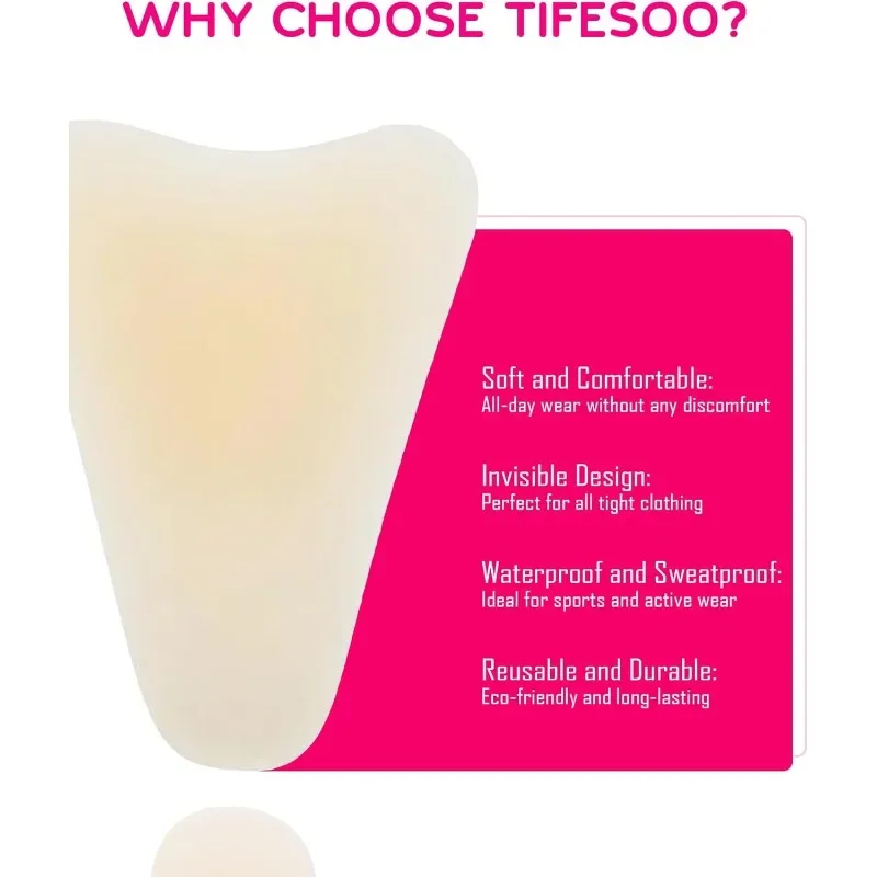 3pcs/ camel toe concealer Seamless Hider, Reusable Anti Reusable Silicone Cameltoe Cover for Leggings Swimsuits Underwear