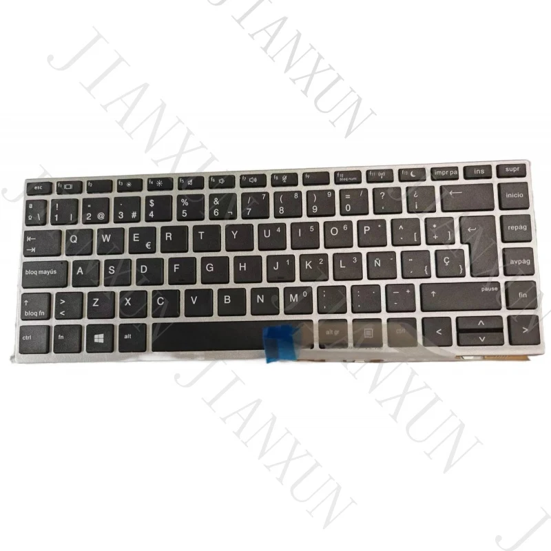 Teclado español S+ para HP ProBook 640 g4 640 g5 640 g5 645 g5 plateado sin retroiluminación
