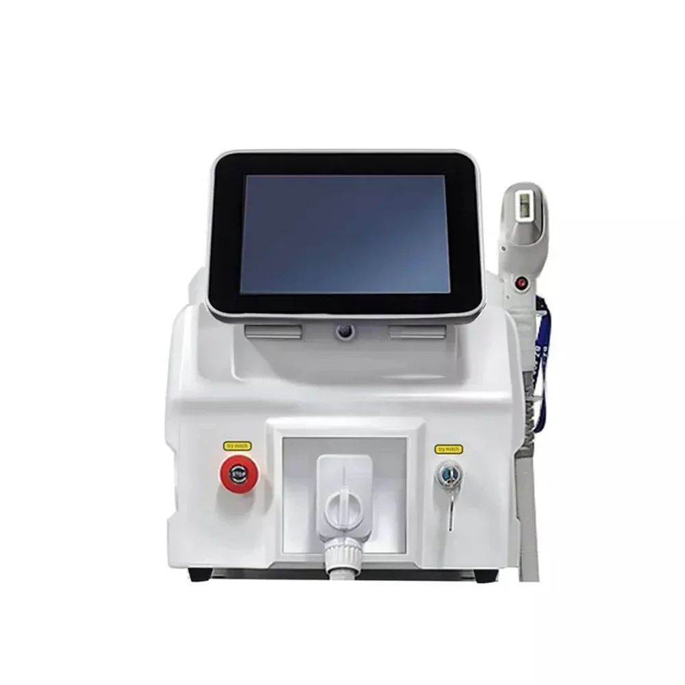 

Diode Laser Hair Removal Machine Handle With Screen 755nm 808nm 1064nm Effective Permanent Hair Removal Laser Epilator