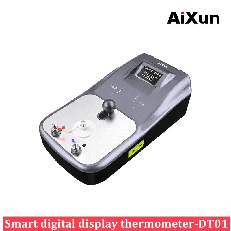 AIXUN DT01 Intelligent Digital Display Temperature Automatic Detect Calibration Tool for Soldering Iron Tips Thermometer Tester