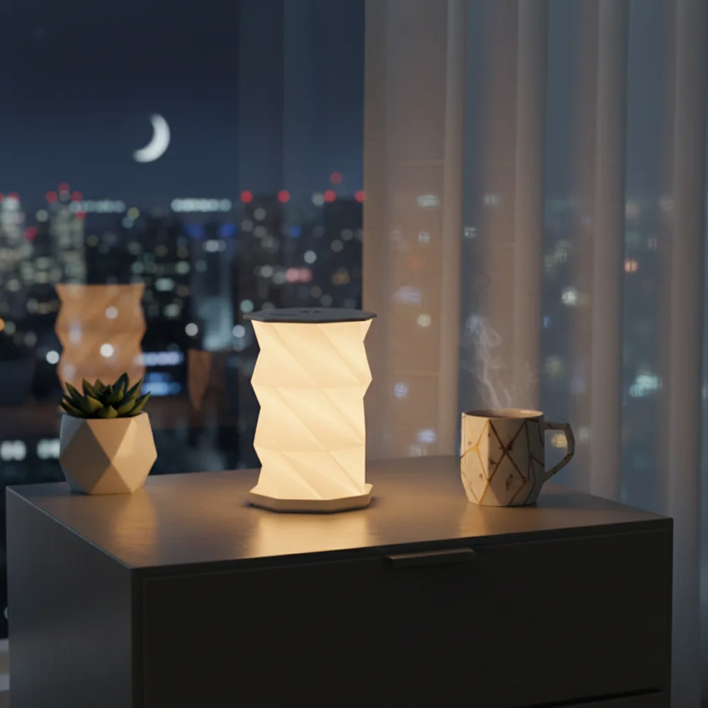 

Foldable Table Lamp Rechargeable Desk Light Dimmable Bedside Portable Paper Bedroom For Nightstands Modern Nightstand Home Decor