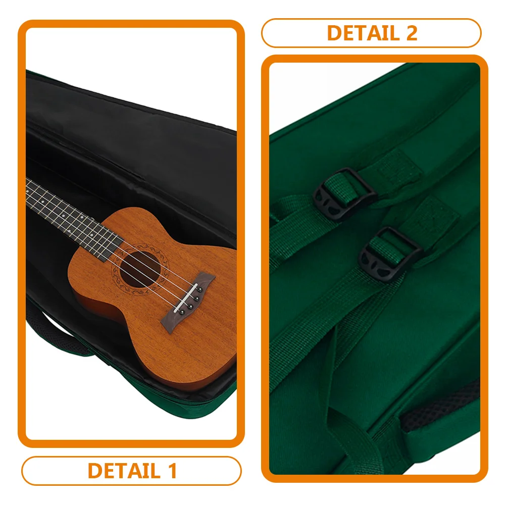 

Ukulele Bag Musical Instrument Storage Pouch Case Padded Carry Backpack Handbag