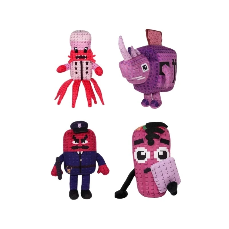 لعبة مستوحاة من نبات الوحش القطيفة لينة محشوة لطيف مخيف للأطفال المراهقين البالغين هالوين ديكور للطاولات مكتب منزلي هدية #5