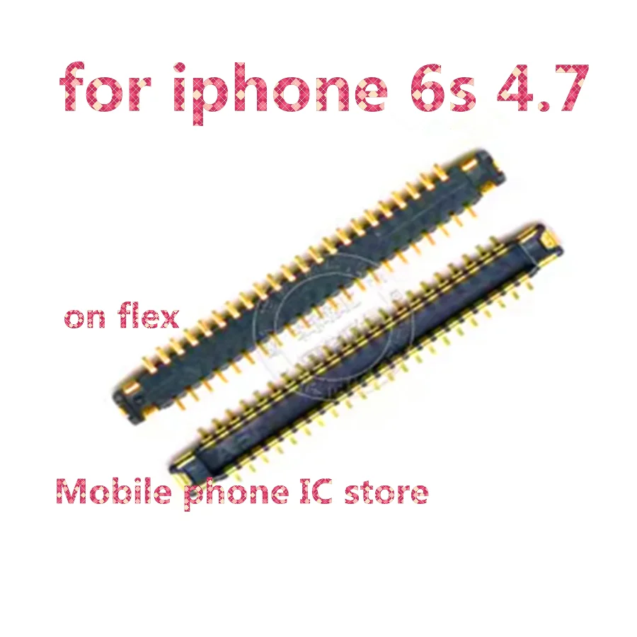 10pcs-100pcs  J3200 for iphone 6s 4.7 Back Camera FPC connector on motherbo flex