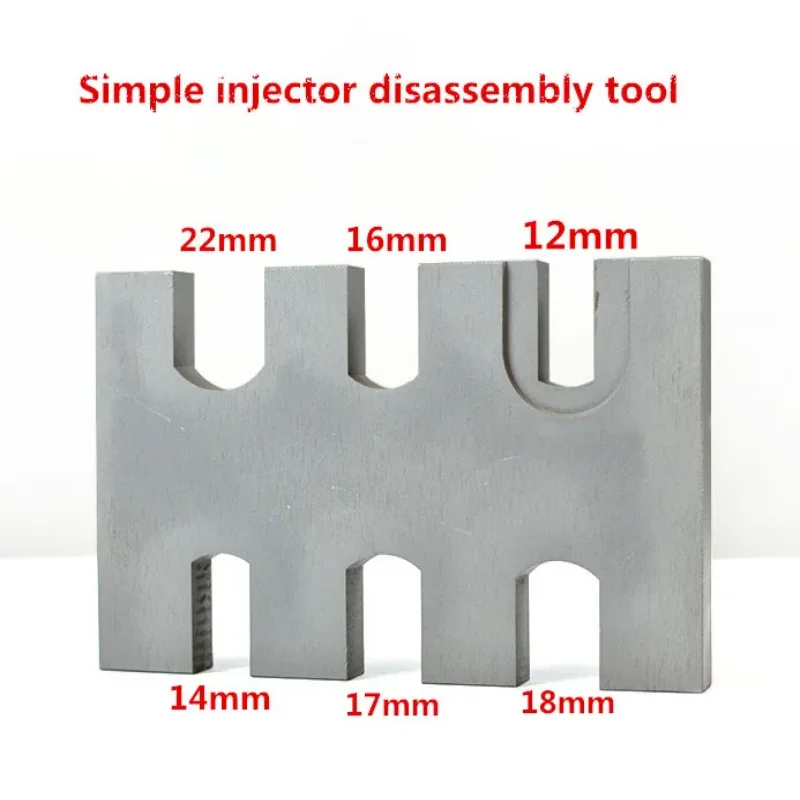 simple type EURO-III common rail injector disassemble dismounting frame tool, common rail injector nozzle repair tools