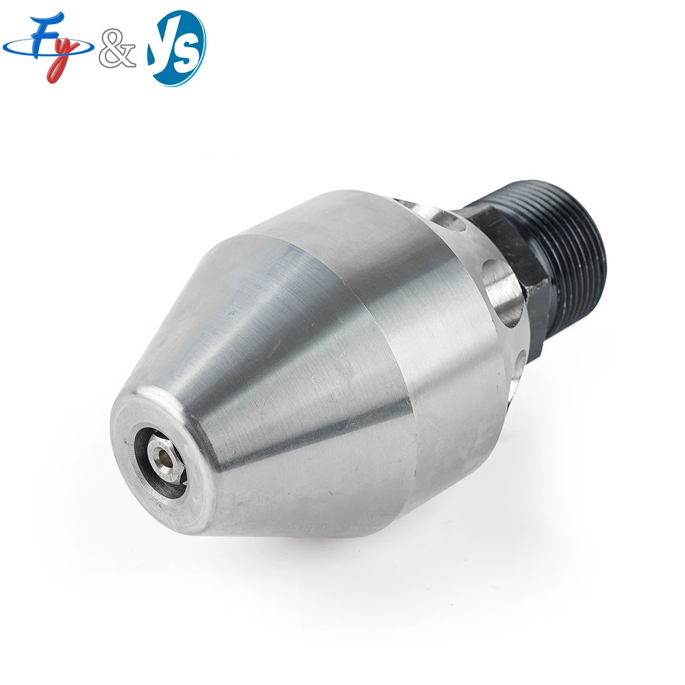 

3/4" 1" M36 High Pressure Sewer Jetter Nozzle, Pipeline Dredging Cleaning Nozzle for Washing Machine & Mine Flushing