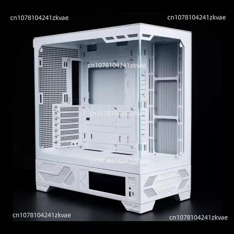 03 Panoramic Column-Free Touchscreen Rear-Plug 360 Water-Cooled PC Case