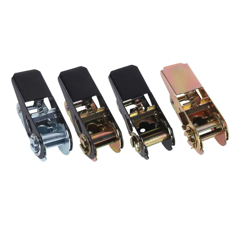 

1In Aluminum Alloy Buckle For Heavy Duty Tie‑down Cargoes Strap Fixed 0.8tons Car Luggage Rack Strap Travel Products
