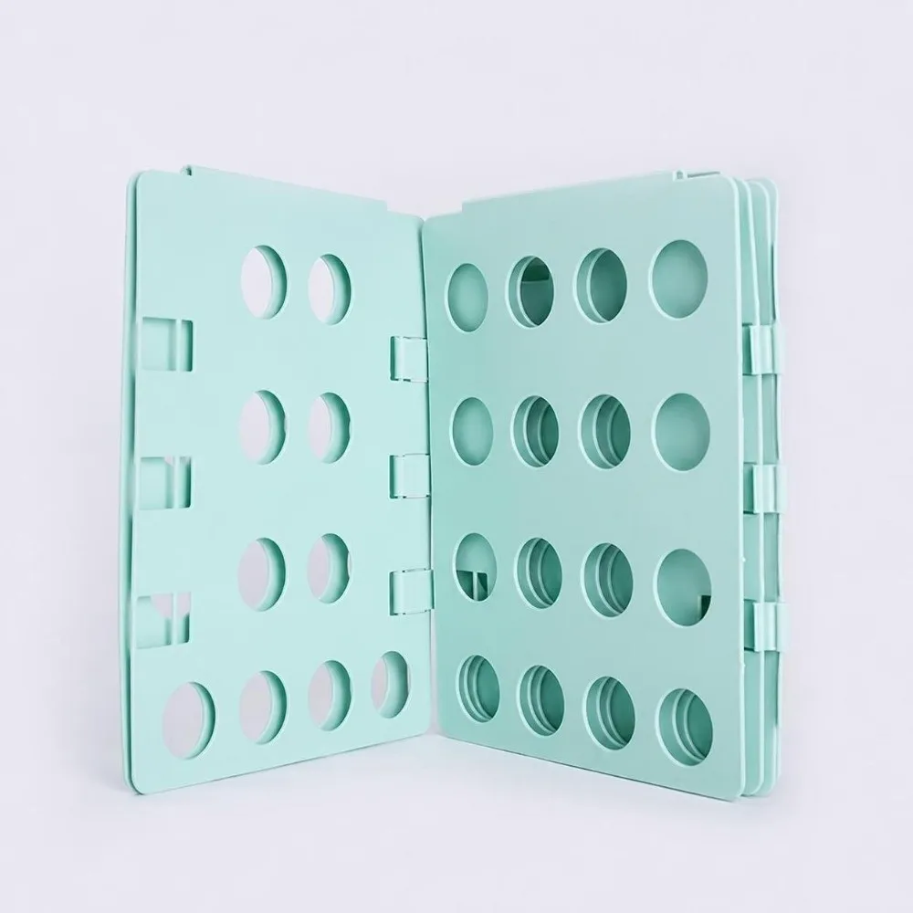 Detacha Lazy Person Shirt Folding Board Practical Quick Fold Plastic Clothes Folder Easy Fast Durable Clothing Organizer Home