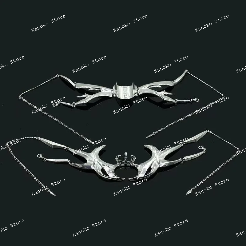 Metal Niche Design, Irregular Fluid Mechanical Wind Earringsadjustable Face Accessories for Men and Women