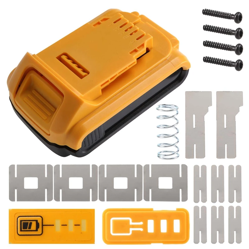 Battery Replacement Plastic Case For Dewalt 20V DCB201,DCB203,DCB204,DCB200 18V Li-Ion Battery Cover Parts For 3A 4A 5A