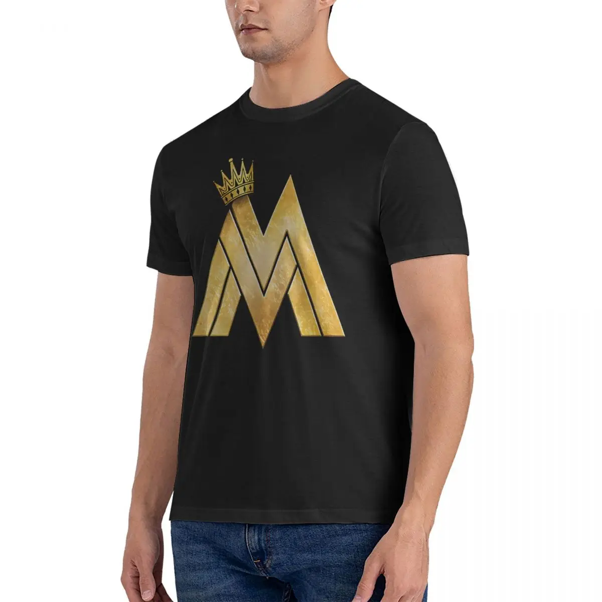 Men's Logo Exclusive T Shirt M-Maluma Cotton Tops Funny Short Sleeve Crew Neck Tees Birthday Gift T-Shirts