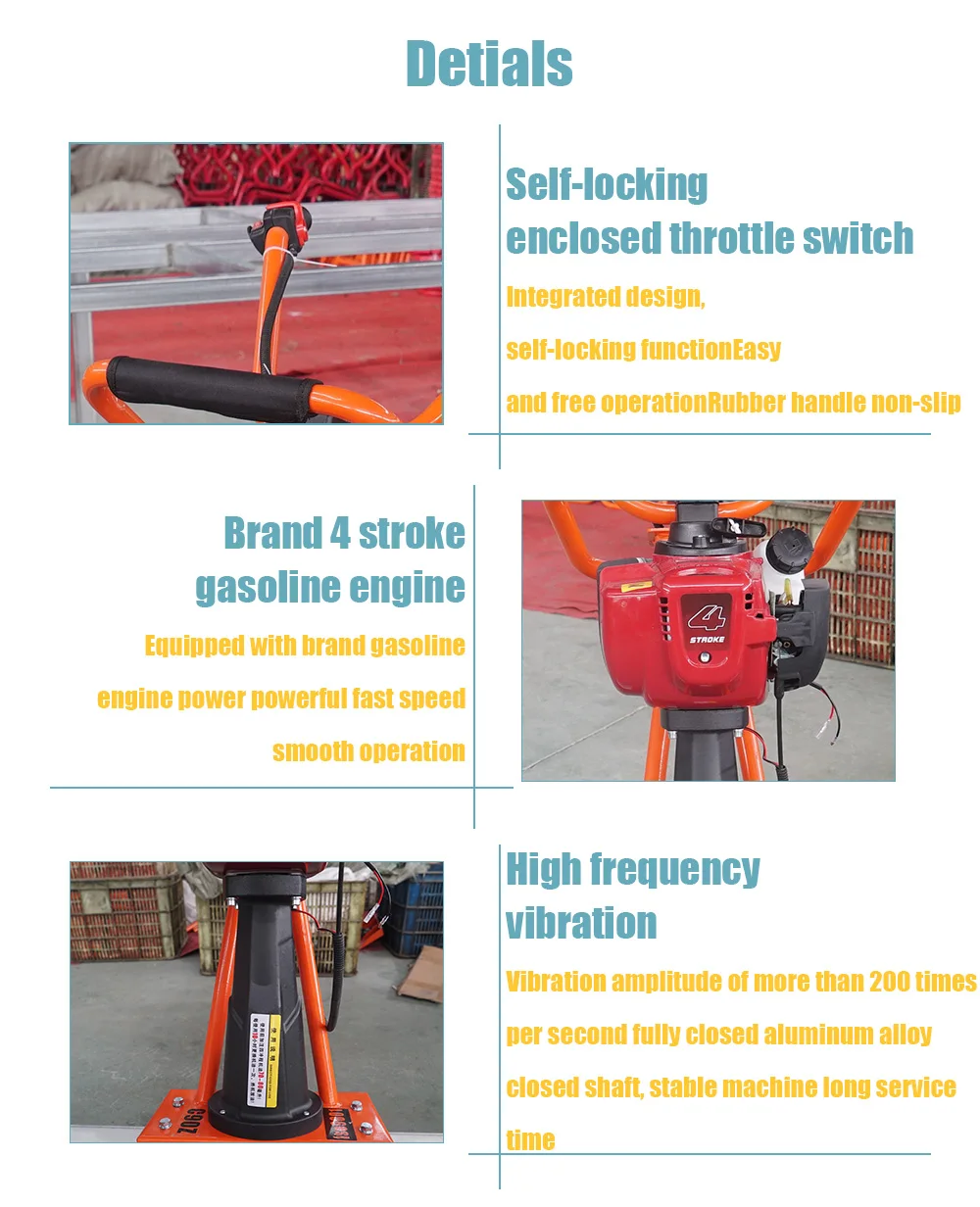 ZPC40 Heavy Benzin Beton Nivellierung Estrich Lineal