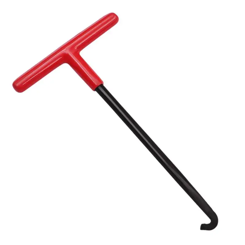 

Инструмент для снятия пружины батута, инструмент для пружинного крючка с Т-образной ручкой, точное позиционирование, съемник для мотоцикла, автомобиля, грязевого велосипеда