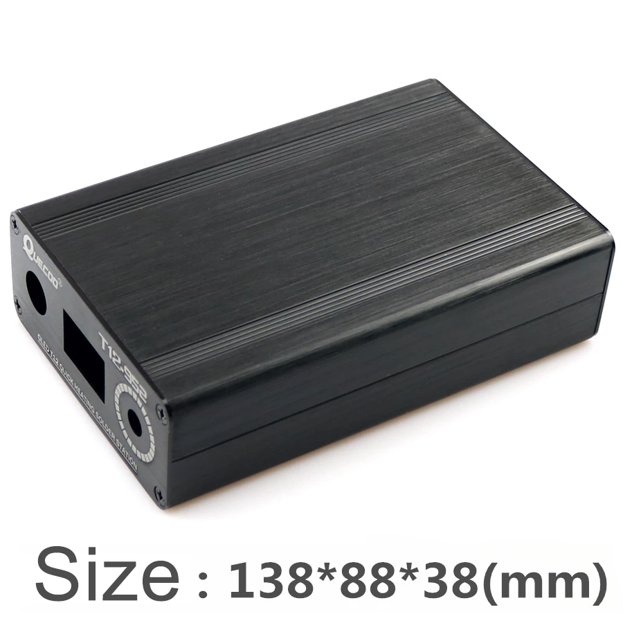 Injected mold table box enclosure case Alumium alloy shell for Digital soldering station DIY kits for OLED 952 station