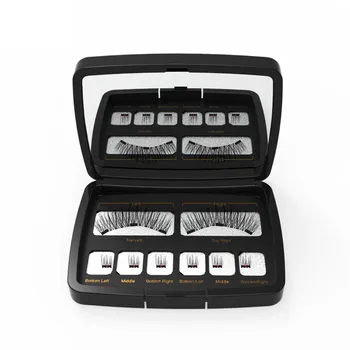 3D 3 Magnetic Eyelashes Natural Soft Reusable Easy To Wear Eyelash Extension Beauty…