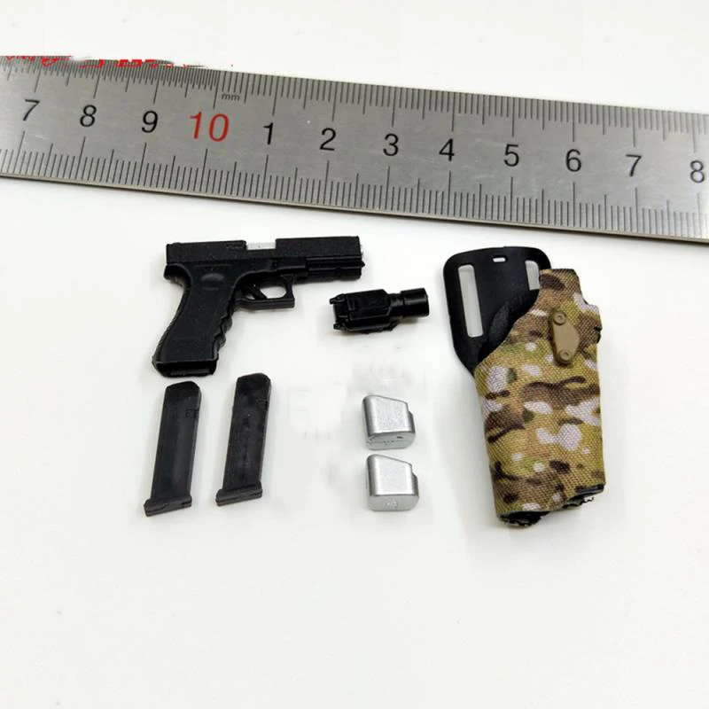 

1/6 Minitimes M043 Modern Soldier US. 101st Action Figure Mini Weapons Secondary Model M9 with Leg Holster Toys Model Not Real
