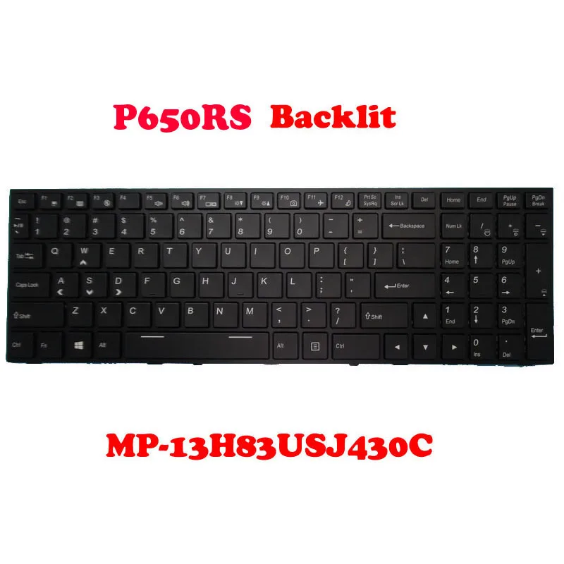 

PO FR Colourful Backlit Keyboard For CLEVO P650RS P651RS English P670RS P671RS P670RP6 P671RP6 P650HP6 P651HP6 (-G) Portugal PO