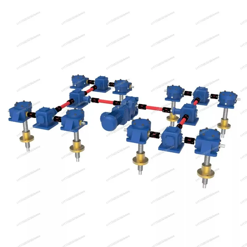 Screw lift Spiral ball Screw lift platform Worm gear Worm precision screw right angle lifter
