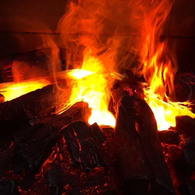 Electric Simulation Charcoal Fake Firewood Charcoal Fire Decoration Charcoal Flame Lamp Fireplace Firewood Props Decoration