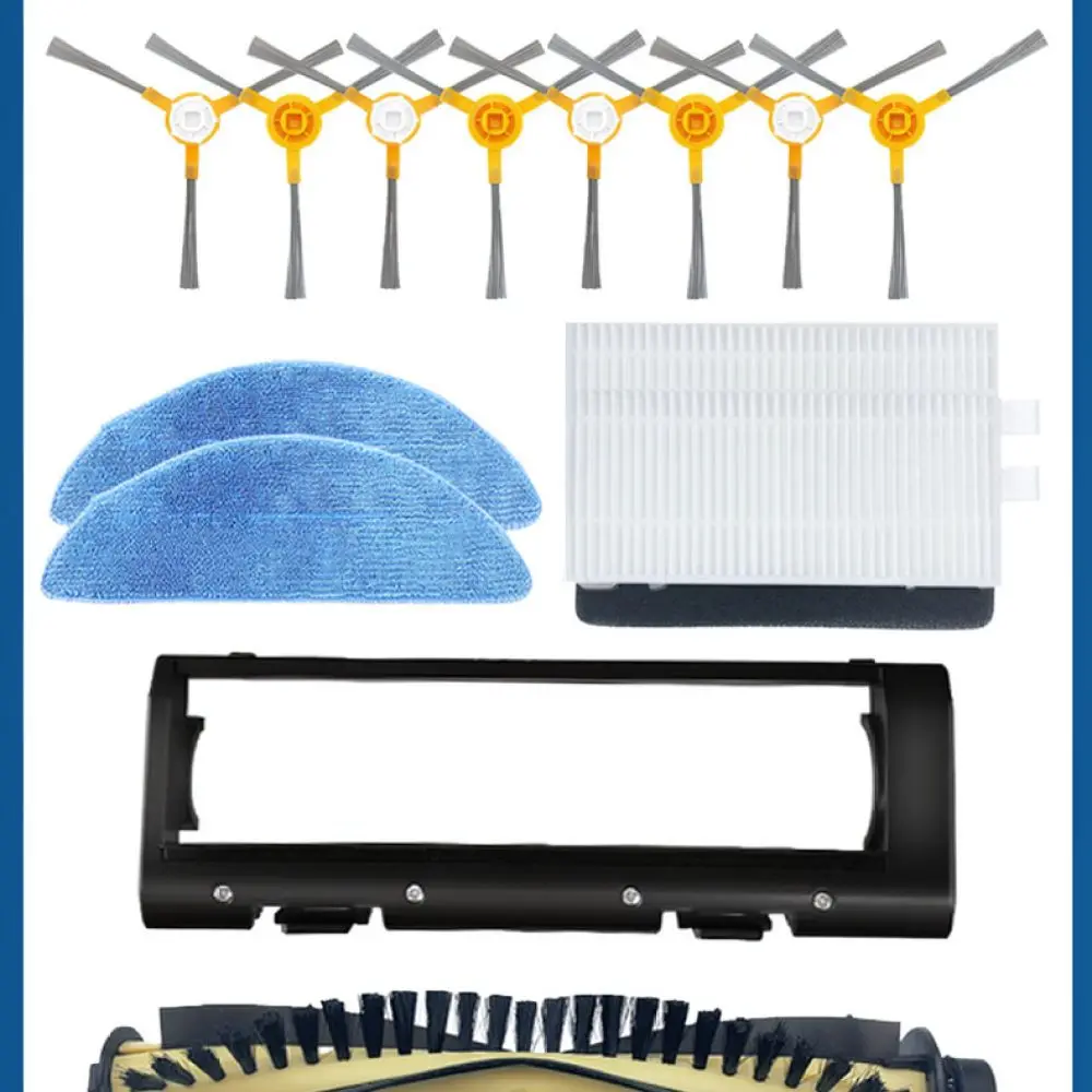 For Neatsvor X500 S6 M1 Robot Vacuum Replacement Kit Roller Brush Filter Side Brush Mop Pad Household Cleaning Parts