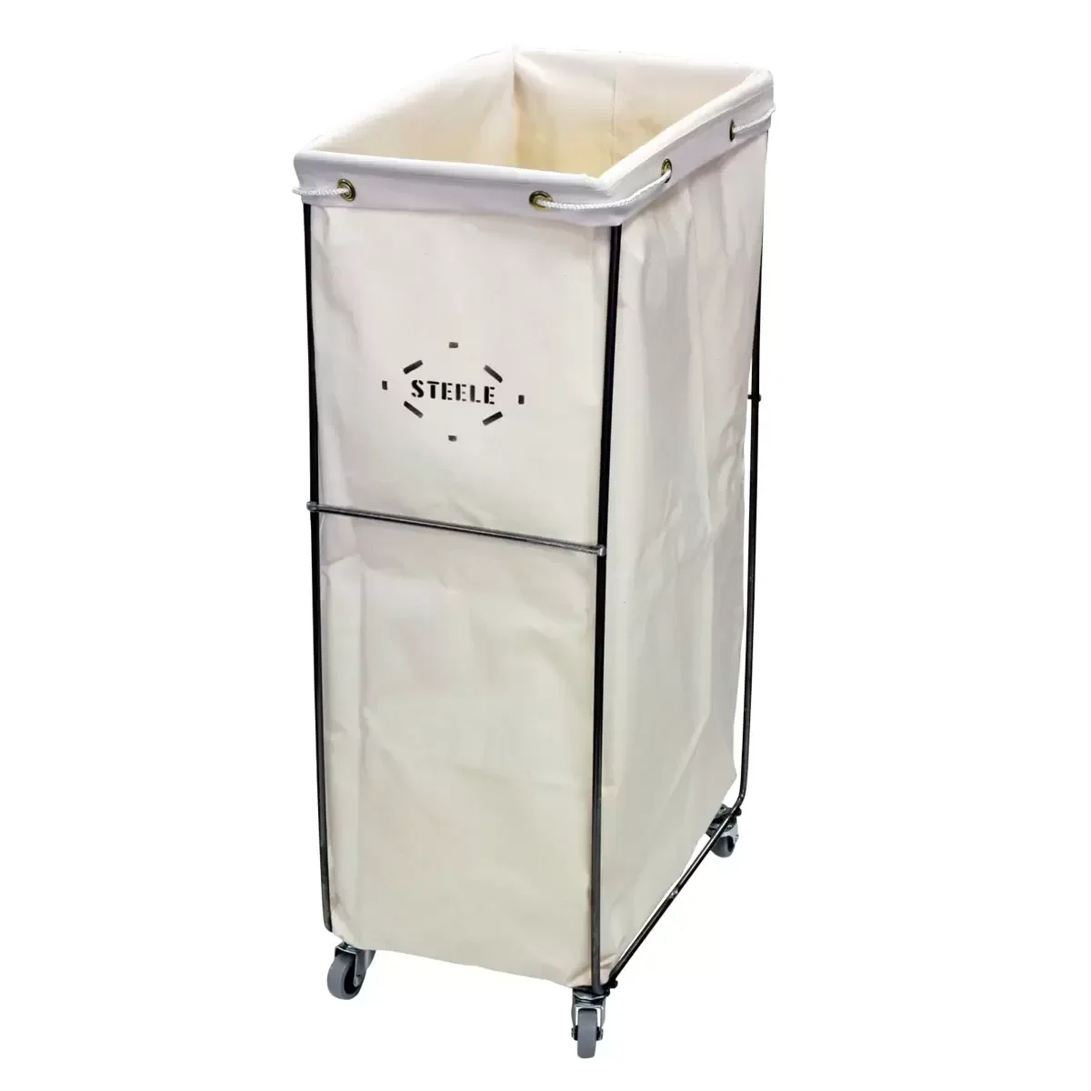

Steele Canvas Sorting Hamper Natural/Grey laundry room lundery basket l