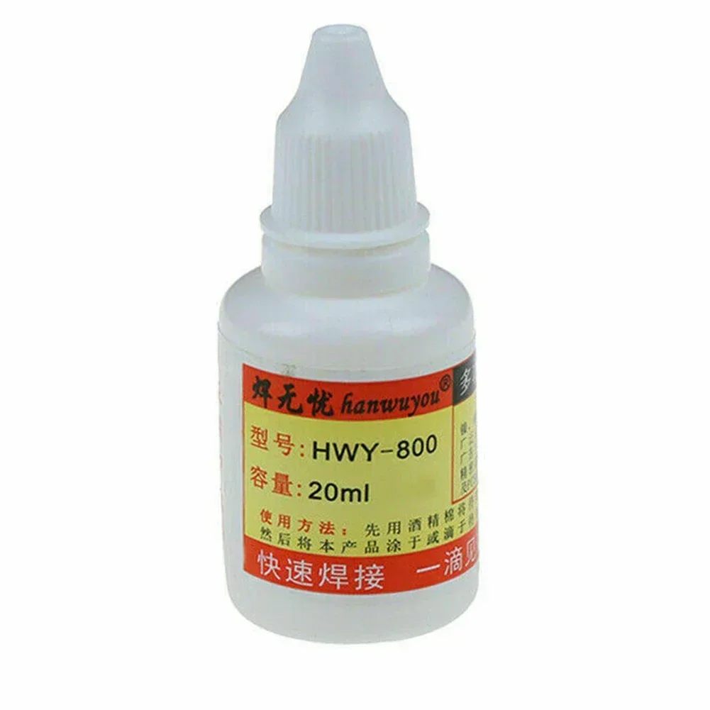 1/3pcs 20ml Stainless Steel Flux Soldering Paste Stainless Steel Liquid Solder Tool Liquid Welding Glue Material Soldering Tools